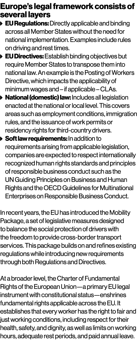 Europe’s legal framework consists of several layers � EU Regulations: Directly applicable and binding across all Memb...