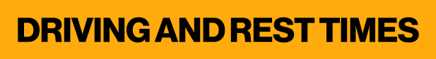 Driving and Rest Times 
